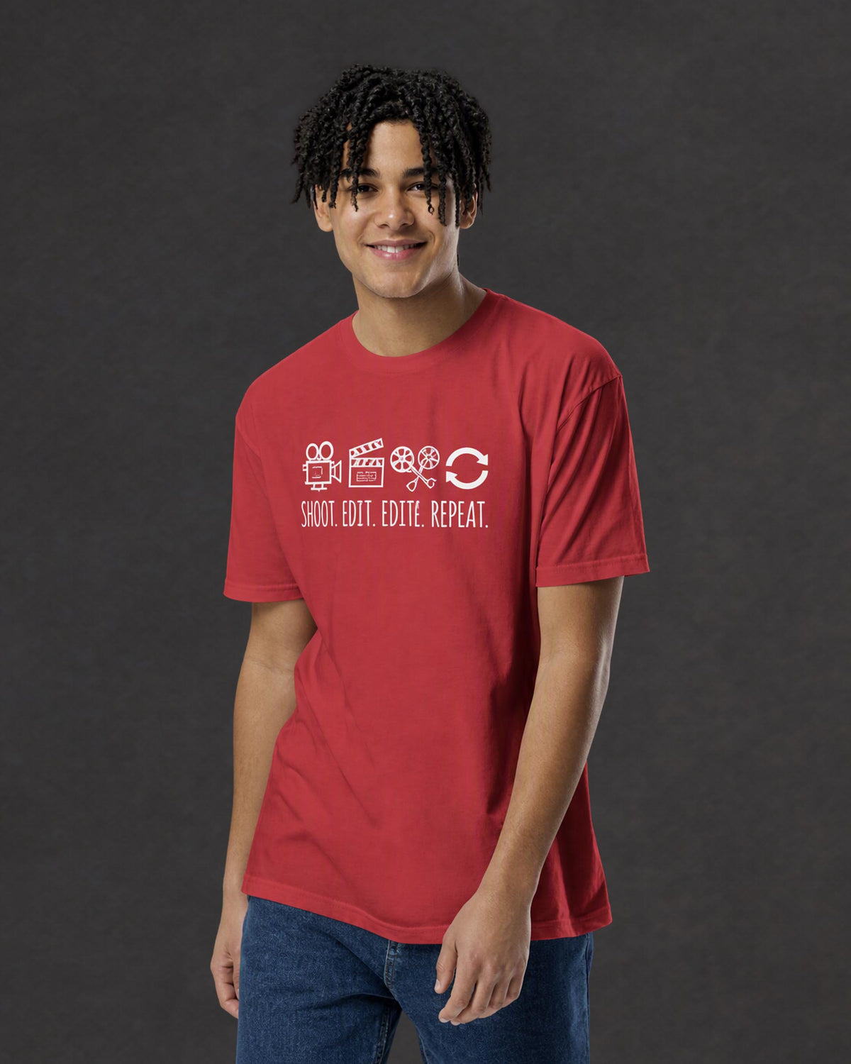 Direct. Shoot. Edit. Repeat. Tee